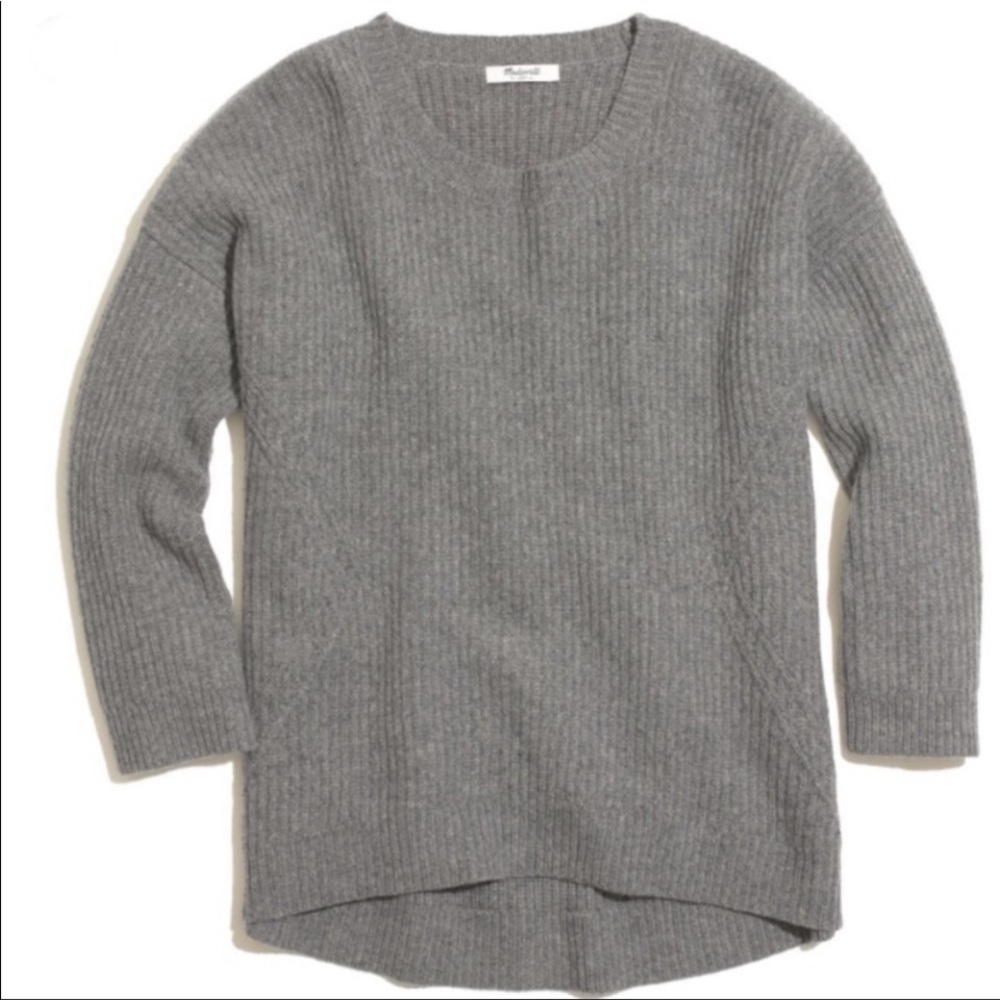 Madewell Viewpoint merino wool sweater